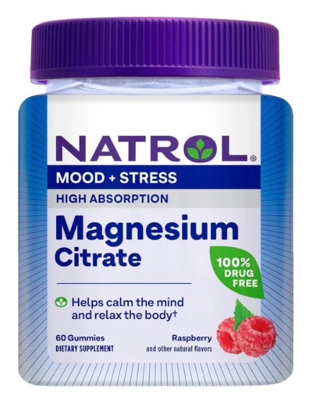 Natrol Magnesium Gummy 60Pc