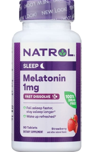 Natrol Melatonin 1 mg Fastdissolve 90T