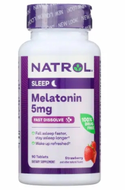 Natrol Melatonin 5Mg Fst Dslv 90Tb