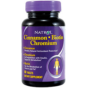 Natrol Super Cinnamon 60 tabs      TEMPORARILY UNAVAILABLE