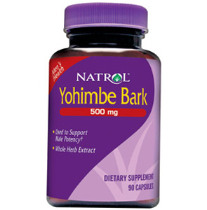Natrol Yohimbe 500mg 90 caps