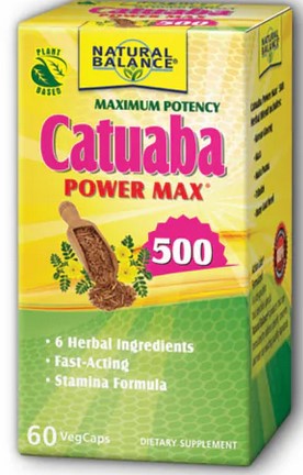 Natural Balance Catuaba Powermax 500  60 Veg Capsule