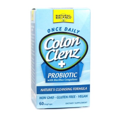 Natural Balance Colon Clenz Plus Veg Cap 60btl-OUT OF STOCK