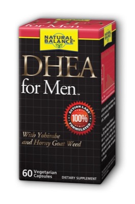 Natural Balance DHEA for Men Veg Cap 60ct*New ACTION LABS#14731