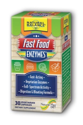 Natural Balance Fast Food Enzymes Veg Cap 30ct