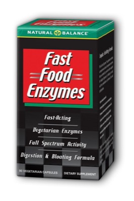 Natural Balance Fast Food Enzymes Veg Cap 90ct