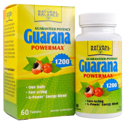Natural Balance Guarana PowerMax Tablet 1200mg 60ct-UNAVAILABLE