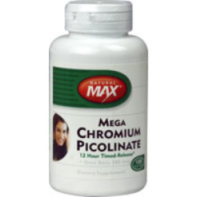 Natural Balance Mega Chromium Picolinate Timed Release Capsule 500mcg 100ct TEMPORARILY UNAVAILABLE