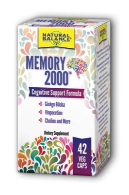 Natural Balance Memory 2000 Veg Cap 42ct-OUT OF STOCK