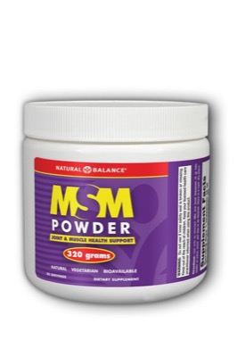 Natural Balance MSM Fine Powder Unflavored 400mg 320g-OUT OF STOCK