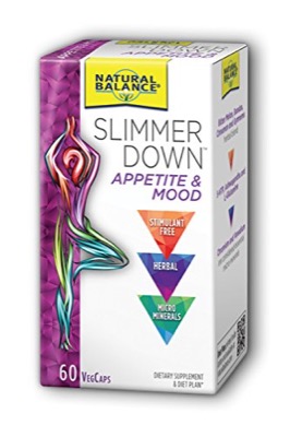 Natural Balance Nutritionally Balanced Slimmer Down Appetite & Mood Veg Cap 60ct  TEMPORARILY UNAVAILABLE