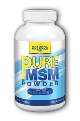 Natural Balance PureMSM Fine Powder Unflavored 1000mg 1lb-UNAVAILABLE