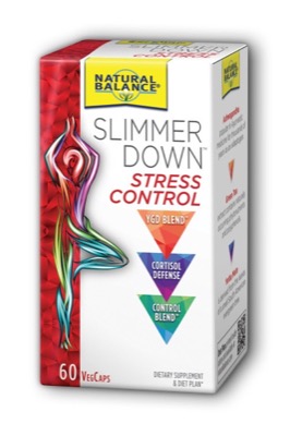 Natural Balance Slimmer Down Stress Control Veg Cap 60ct