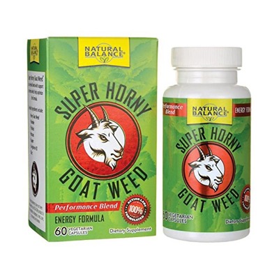 Natural Balance Super Horny Goat Weed Veg Cap 500mg 60ct-UNAVAILABLE