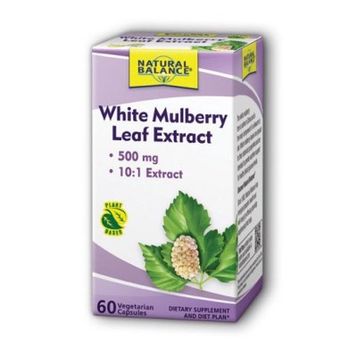 Natural Balance White Mulberry Leaf extract Veg Cap 60ct
