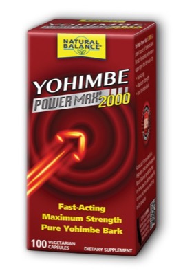 Natural Balance Yohimbe Power Max Bark Extract Veg Cap 2000mg 100ct-UNAVAILABLE