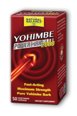Natural Balance Yohimbe Power Max Bark Extract Veg Cap 2000mg 50ct-UNAVAILABLE