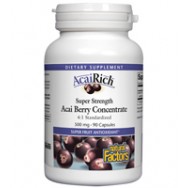 Natural Factors Acairich 500Mg  90 Cap