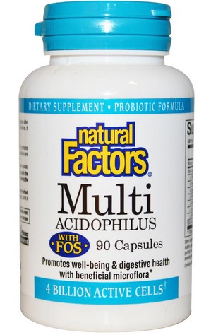 Natural Factors Acidoph Multi 60 Cap