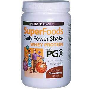 Natural Factors Balanced Planets Superfoods Whey Dbl Choc 18 Oz