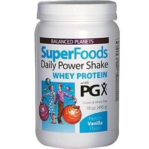 Natural Factors Balanced Planets Superfoods Whey French Van 18 Oz