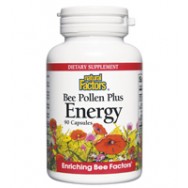 Natural Factors Bee Pollen Plus Energy 90 Cap