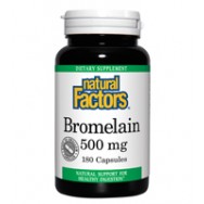 Natural Factors Bromelain 500Mg 180 Cap