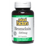 Natural Factors Bromelain 500Mg 90 Cap