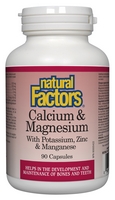 Natural Factors Cal/Mag Citr 1/1 W/D 90 Cap      TEMPORARILY UNAVAILABLE