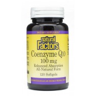 Natural Factors Coenzyme Q10 100Mg 120 SoftGels