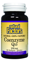 Natural Factors Coenzyme Q10 100Mg 60 SoftGels