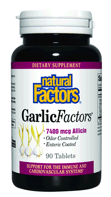 Natural Factors Garlic Factors 90 Tab