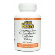 Natural Factors Gls 500Mg/Chon 400Mg 120 Cap