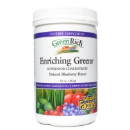 Natural Factors GreenRich Enriching Greens Blueberry 300g