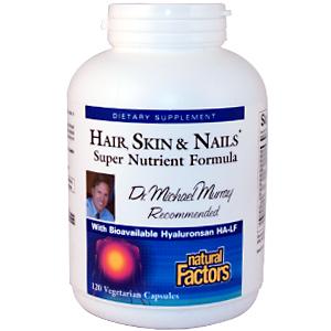 Natural Factors Hair, Skin & Nails Super 120 Vcap      TEMPORARILY UNAVAILABLE