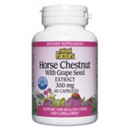 Natural Factors Horsechst+Grapseed 300/50Mg 60 Cap