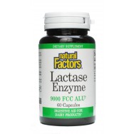 Natural Factors Lactase Enzymes 60 Cap