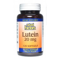 Natural Factors Lutein 20Mg 120 SoftGels