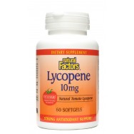 Natural Factors Lycopene 10Mg 60 SoftGels