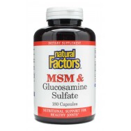 Natural Factors Msm & Gls Combo 180 Cap