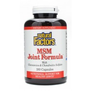 Natural Factors Msm Joint Formula 180 Cap