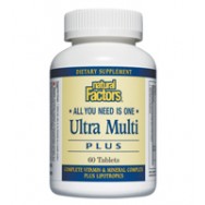 Natural Factors Multi Ultra Plus 60 Tab