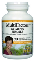 Natural Factors Multifactors Womens 90 Vcap