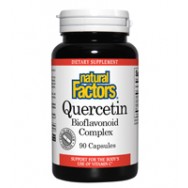 Natural Factors Quercetin Plus Bioflavonoid 90 Cap TEMPORARELY UNAVAILABLE