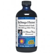 Natural Factors Rxomega-3 Fish Oil Orange 8Oz