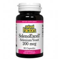 Natural Factors Seleno Excell 200Mcg 90 Cap