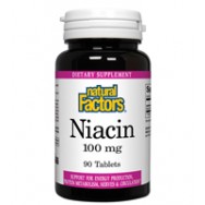 Natural Factors Vit.B-3 Niacin 100Mg 90 Tab
