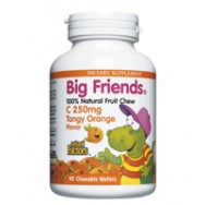 Natural Factors Vit.C 250Mg Bf Orange Chw 90 Tab  TEMPORARELY UNAVAILABLE