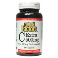 Natural Factors Vit.C Extr 500Mg W/Bio 90 Tab
