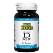 Natural Factors Vit.D3 1000Iu 90 Tab